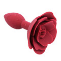 Gładki Piękny Korek Analny Silikonowa Róża 933845