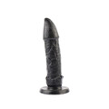 Czarny penis analny Dildo Detector 21 cm 225924
