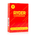 Klasyczne i gładkie prezerwatywy RYDER CONDOMS 12 szt. 000247