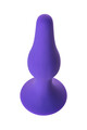 Purpurowy silikonowy korek analny Butt Plug 761302