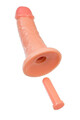 ANATOMICZNY GRUBY PENIS DILDO DO PASA STRAP-ON Caliber 18/6 453592