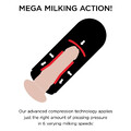 Dojarka do penisa Vibrating Mega Milker Automatyczny Mastubator Ssący RD525