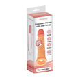 PRZEDŁUŻKA NAKŁADKA NA PENISA + OTWÓR NA JĄDRA FANTASY TOYS 511425