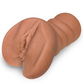 SZTUCZNA POCHWA MĘSKI MASTURBATOR Z ANUSEM REPLIKA MILA 765g 001842
