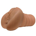 SZTUCZNA POCHWA MĘSKI MASTURBATOR Z ANUSEM REPLIKA MILA 765g 001842