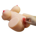 SZTUCZNA POCHWA DUŻY MASTURBATOR TORS Z BIUSTEM EMMA 4,8 KG 363456