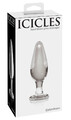 Gładki szklany korek analny Icicles Nr. 26 medium PD2926-00