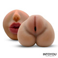 MASTURBATOR MĘSKI SZTUCZNA POCHWA Z USTAMI 2W1 SELA 635 g 093355
