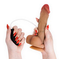 REALISTYCZNY PENIS Z WYTRYSKIEM DILDO DANNY 960858