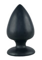 Bardzo duży silikonowy korek analny Black Velvets Extra 506702