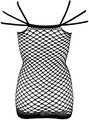 Uwodzicielska Sukienka Mini z Siateczki Mandy Mystery S-L 201480