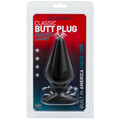 Duży korek analny Klasyczny stożkowy Classic Butt Plug Smooth Large Black 0244-06-CD