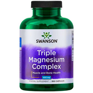 SWANSON TRIPLE MAGNESIUM COMPLEX 300 kaps. 110790