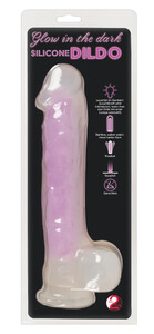 DŁUGI PENIS JĄDRA DILDO ŚWIECI W CIEMNOŚCI 537632