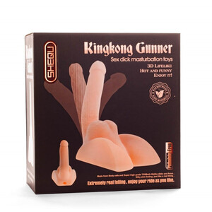 MASTURBATOR PENIS Z JĄDRAMI I ANUSEM UNISEX 514827