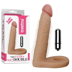 Penis analny z pierścieniem Double 6,2 cali 909174