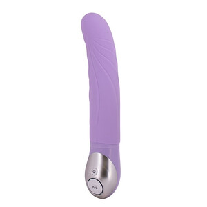 Duży silikonowy wibrator stymulujący punkt-G Vibe Therapy Sutra 2.0 Purple 7 funkcji E28890