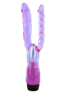 Podwójny wibrator Penis waginalny i Kulki analne Podwójna Penetracja XCEL 2K329CLV