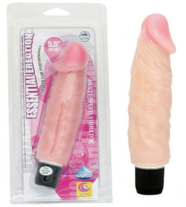 Realistyczny niewielki wibrator ESSENTIAL ERECTION PENIS 14 cm 76097