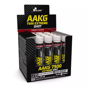 Olimp AAKG 7500 Extreme Shot wiśniowy 25 ml Natychmiastowa Pompa Silniejsza Erekcja 025235