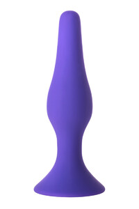 Purpurowy silikonowy korek analny Butt Plug 761302