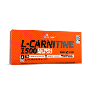 Olimp L-CARNITINE 1500 Extreme 120 kaps. Silna dawka L-Karnityna REDUKCJA TŁUSZCZU 028847