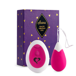 Wibrujące jajko zdalnie sterowane RC EGG 10 funkcji 272923