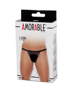PRZEŚWITUJĄCE STRINGI MĘSKIE G-STRING S/M/L 223253