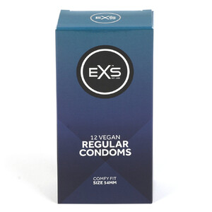 KLASYCZNE PREZERWATYWY EXS REGULAR CONDOMS 54MM 12 SZT. 000226