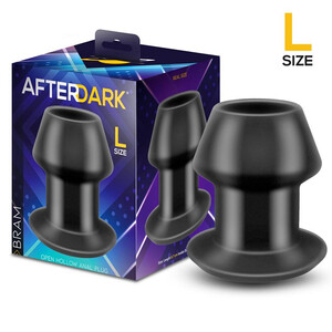 OTWARTY KOREK ANALNY PRZELOTOWY PLUG AFTERDARK BRAM L 091078
