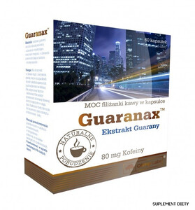 Olimp Guaranax 60 kaps. silna dawka kofeiny 073786