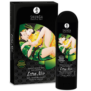 Shunga Lotus Noir żel nawilżający stymulujący do seksu Dla Par 60 ml 056007