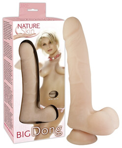 Duży realistyczny penis z jądrami Cyberskóra Nature Skin Big Dong 507172
