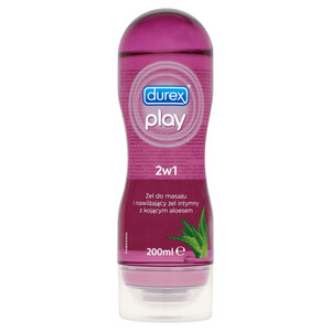 Durex play 2w1 Żel nawilżający i do masażu z Aloesem 200 ml 382561