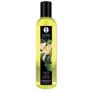 Organiczny olejek do masażu erotycznego Shunga Organica Green Tea 250 ml 11006