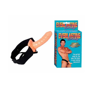 Cielista proteza penisa z otworem na pasku Everlasting Dong Strap-on 116629
