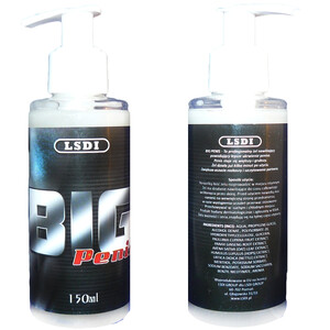 BIG PENIS LSDI Żel powiększający penisa z żeń-szeniem i guaraną 150 ml 3133
