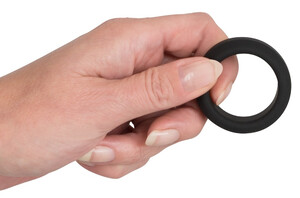 Silikonowy pierścień erekcyjny Black Velvet 3,2 cm 518085