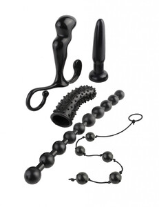 Zestaw do seksu analnego Stymulator Korek Kulki Beginners Fantasy Kit PD4670-00