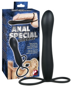 Anal Special Silicone Dildo Nakładka na penisa do seksu analnego 505234