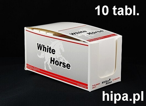 Zestaw White Horse 10 tabl. silna erekcja przez 36h