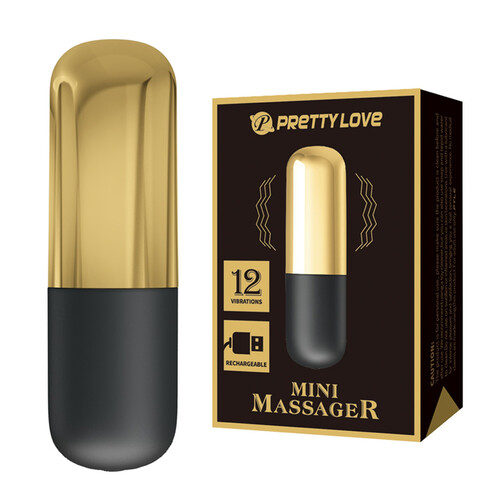 Dyskretny Mini Wibrator Masażer Łechtaczki PRETTY LOVE 12 FUNKCJI 333237