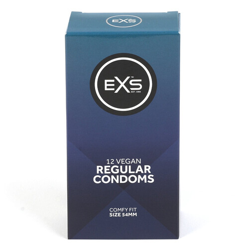 KLASYCZNE PREZERWATYWY EXS REGULAR CONDOMS 54MM 12 SZT. 000226