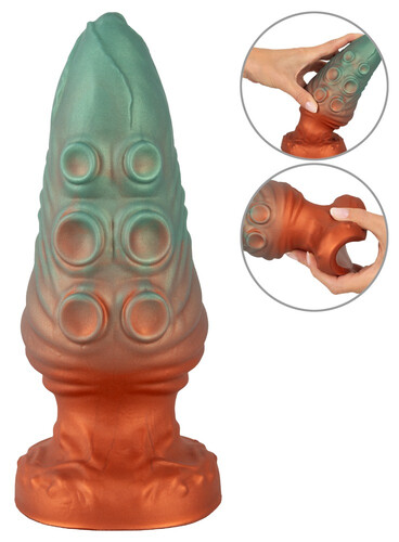 DUŻY EGZOTYCZNY KOREK ANALNY ATLANTIS ANAL PLUG XXL 672882