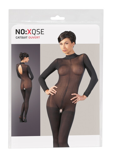 Kostium z wycięciem w kroczu Mandy Mystery Catsuit czarny M/L 230057