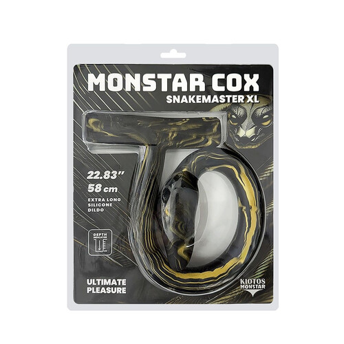 DŁUGIE DILDO ANALNE SONDA SNAKEMASTER XL 58 CM 281092